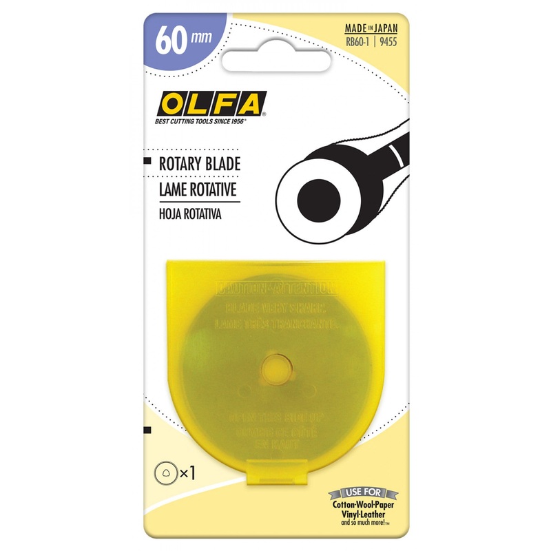 OLFA 60mm Replacement Blades 1 Pack