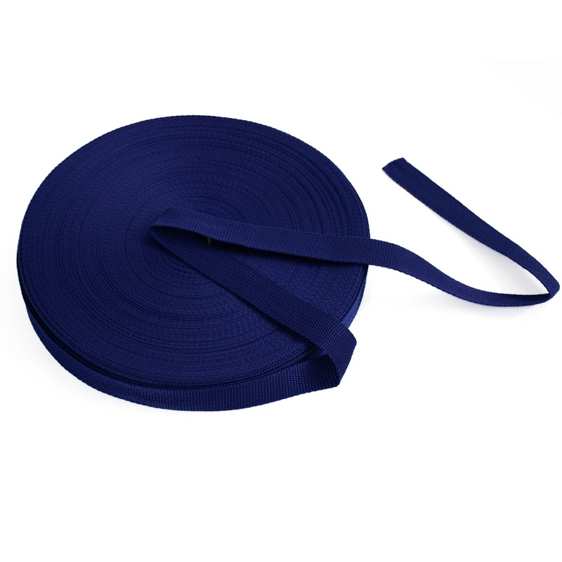 Polyprop Webbing Navy Blue 19mm