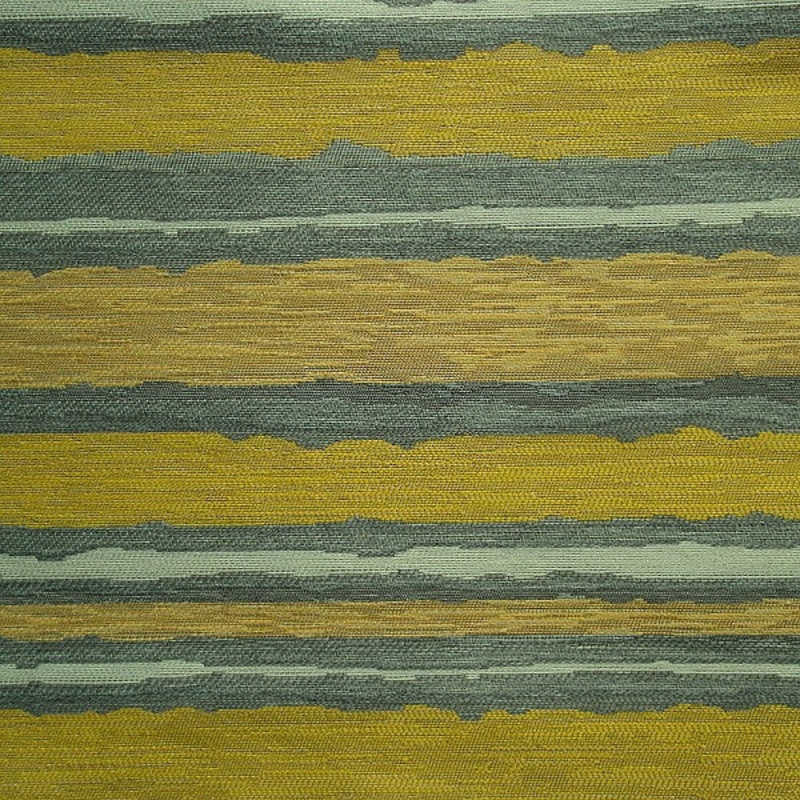 Remnant of Pallas Painted Stripe Orche Yellow Upholstery Fabric Order Product 1
