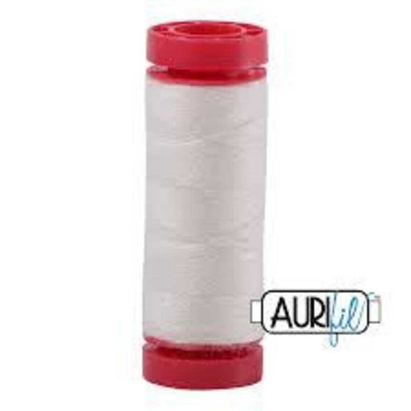 12wt – Aurifil Lana – 8024 – White – 50m/54yds