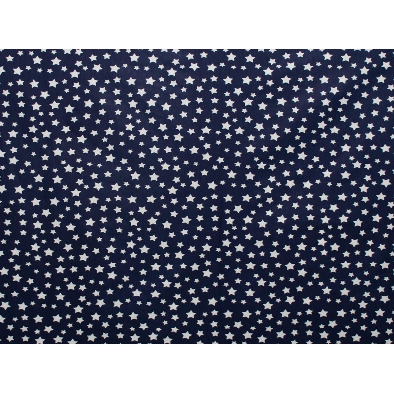 240cm White Stars Cotton Sheeting CU1189-18 CU1189-18