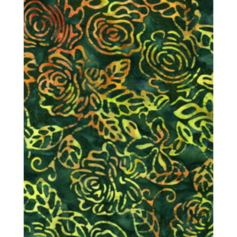 Batiks Briar Rose Balis Green – (1)