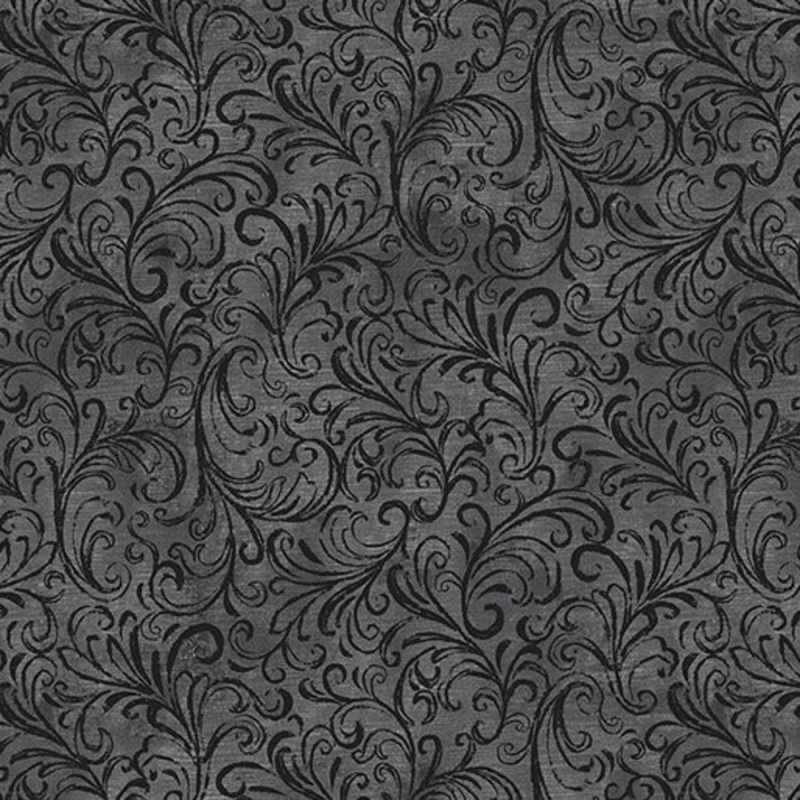 Blessed Nest 16429-14 Chalk Scroll Cement