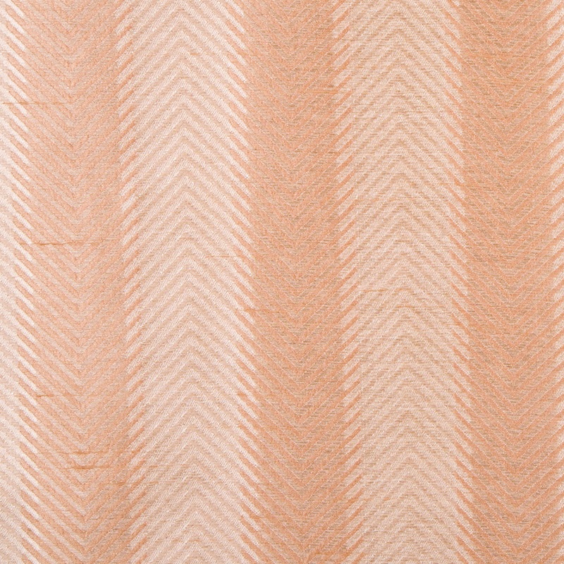 Cinnamon/Soft Gold Stripes Shantung   /Dupioni