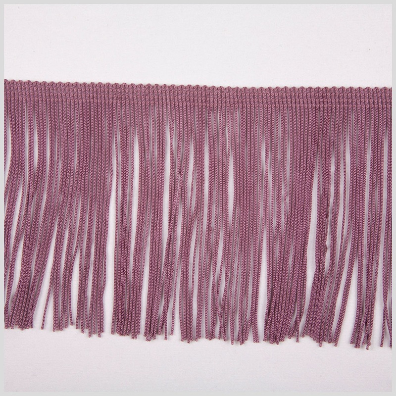 Plum Chainette Fringe – 4″