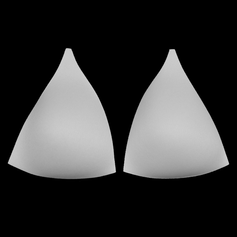 White Triangle Bra Cup – Size 12