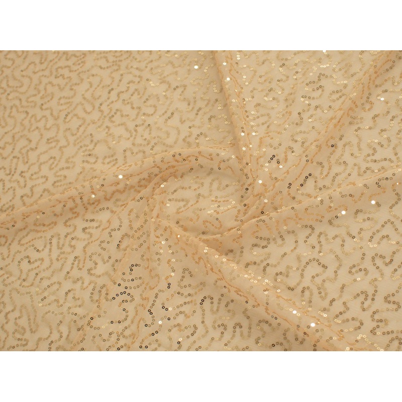 144cm Charming Sequins Tulle BF555-5 BF555-5