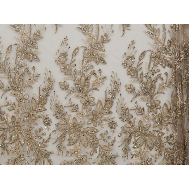 150cm Myla Beaded Sequins Tulle BF763-3 BF763-3