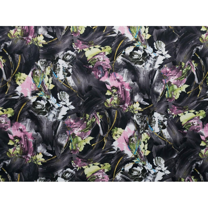 150cm Printed Duchess Satin DR277-175 DR277-175