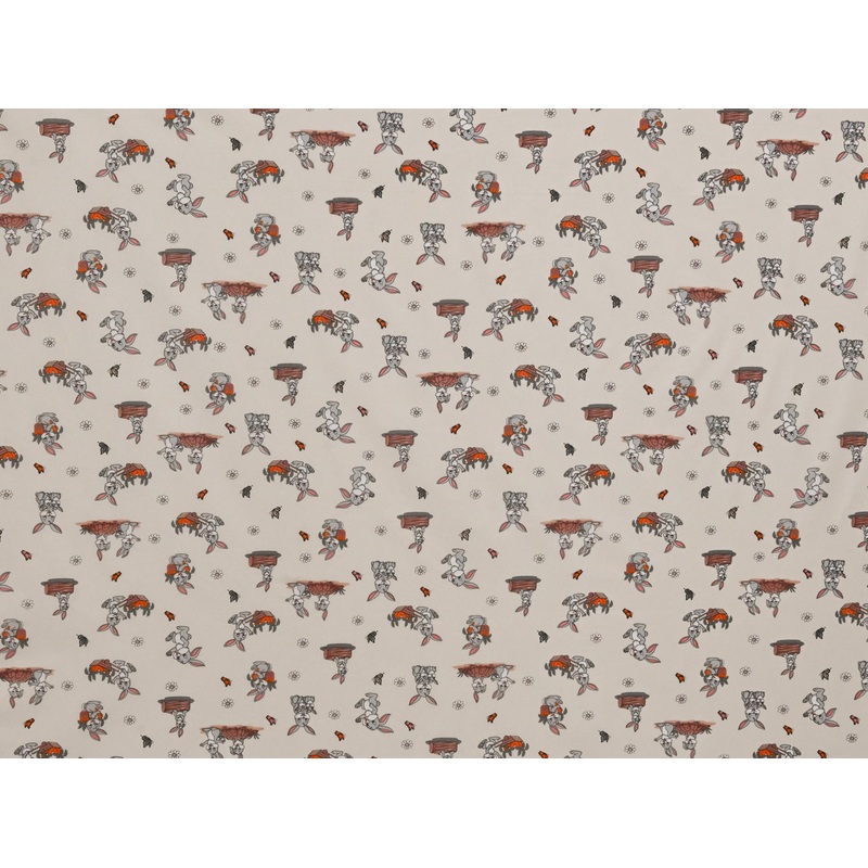 240cm Printed Cotton Curtain CU1552-29 CU1552-29
