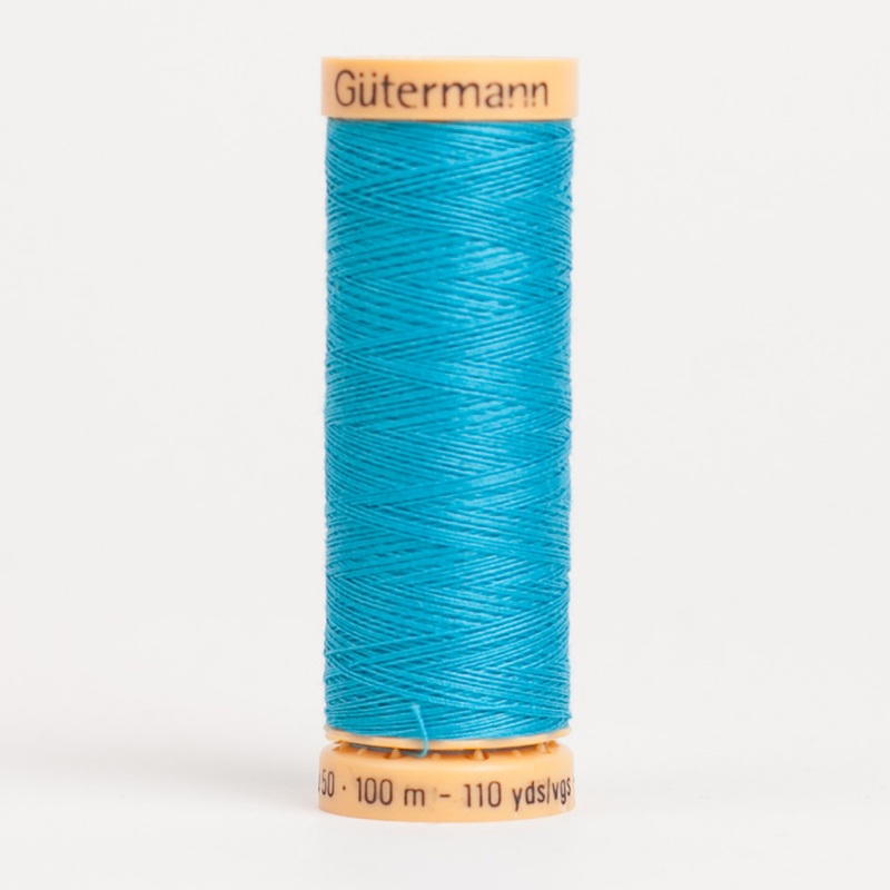 Gutermann Cotton Thread 100m – 7532 Blue Bead