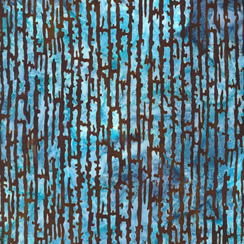 Texture Study 3 Batiks Lagoon – (2)