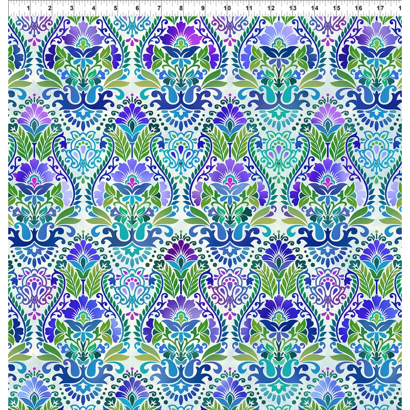 Vivid / Brocade in Blue