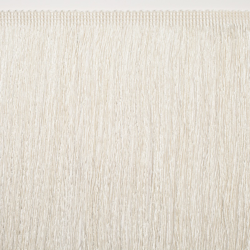 16″ European Ecru Chainette Fringe Trim