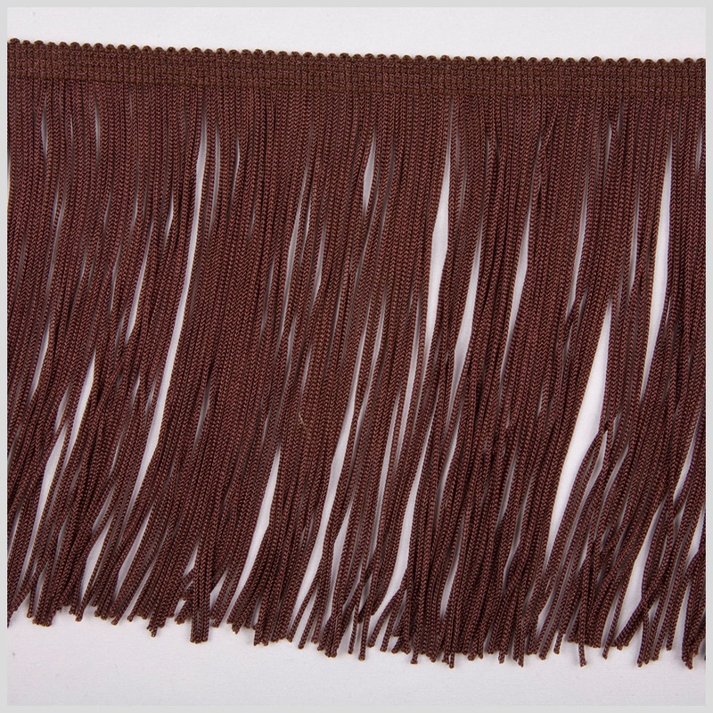 Chocolate Chainette Fringe – 6″