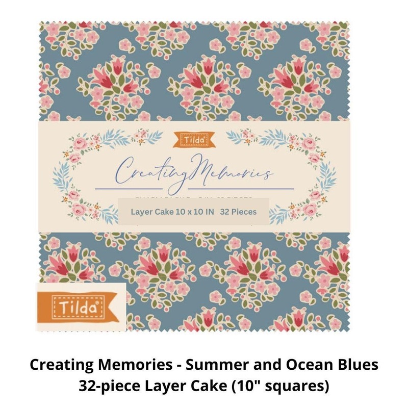 Creating Memories – Summer – 32-piece Layer Cake (10″ Squares)