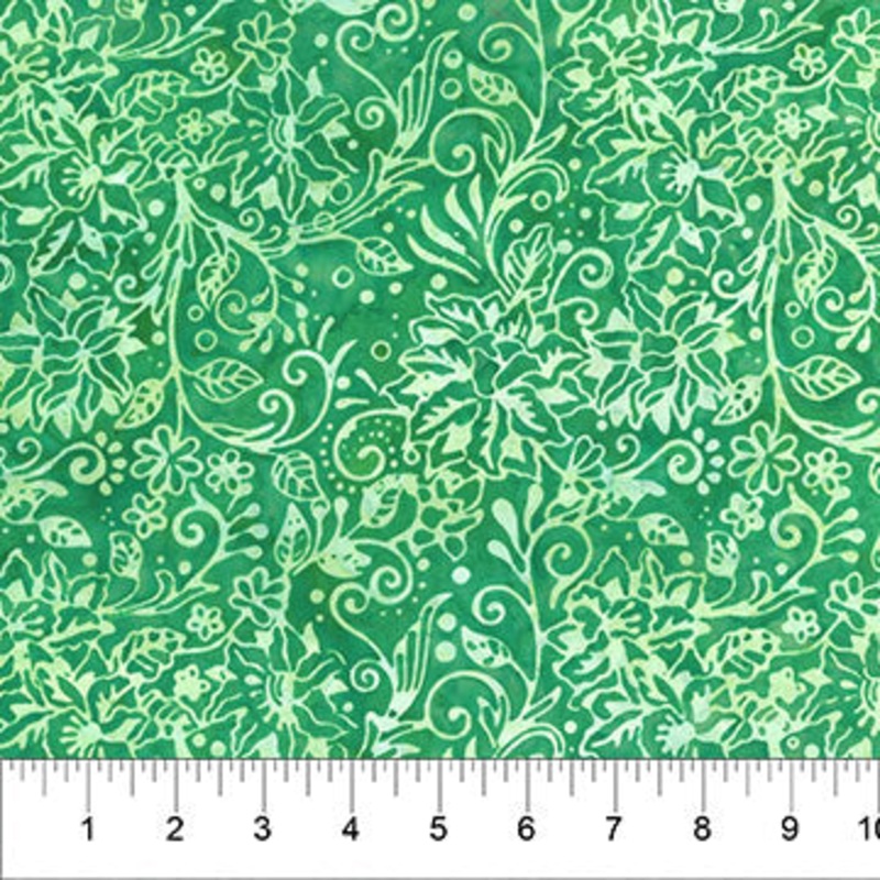 Dandelion Wishes Batiks Green