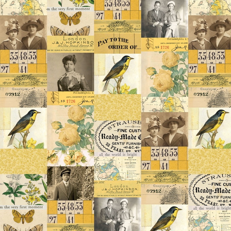 Yellow Palette / Collage