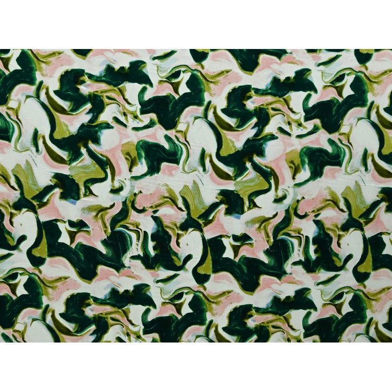150cm Printed Silky Look Satin DR2311-16 DR2311-16