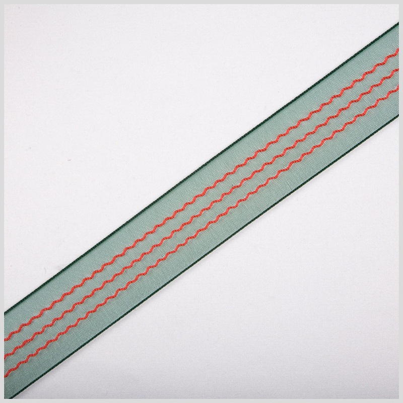 Dark Green Sheer Ribbon