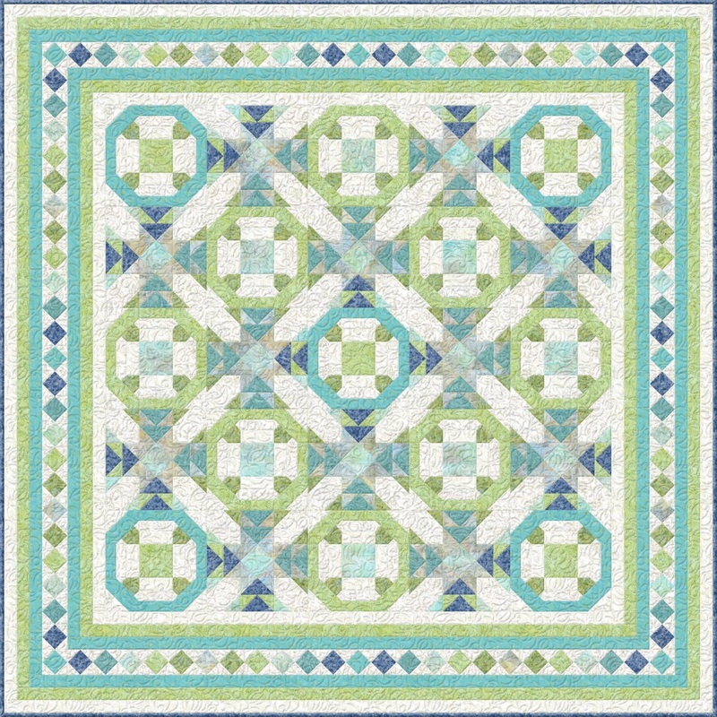In the Neighborhood Batik Quilt Kit