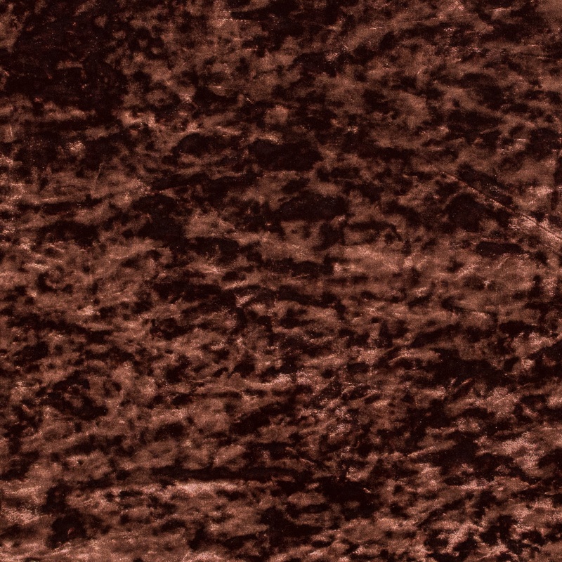 Stretch Crushed Velour – Chocolate