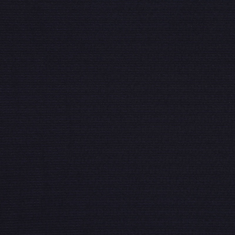 Black Wool and Rayon Matelasse