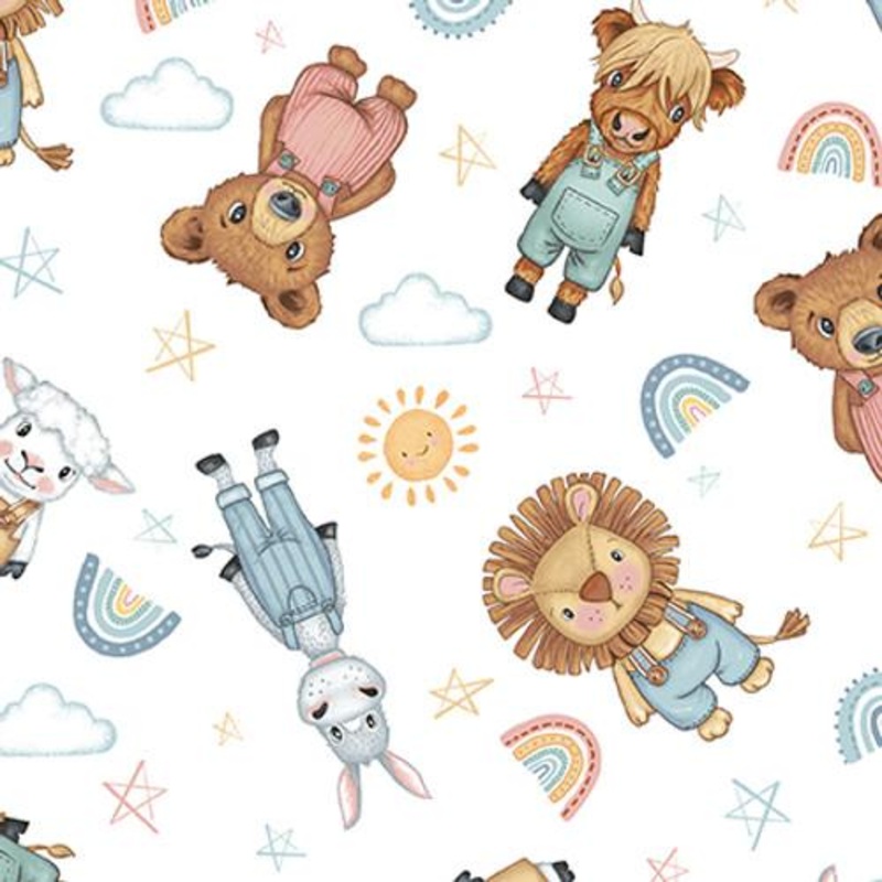 Boho Buddies White  –  1711-01 Boho Buddies