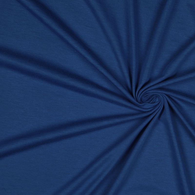 Bright Cobalt Stretch Rayon Jersey