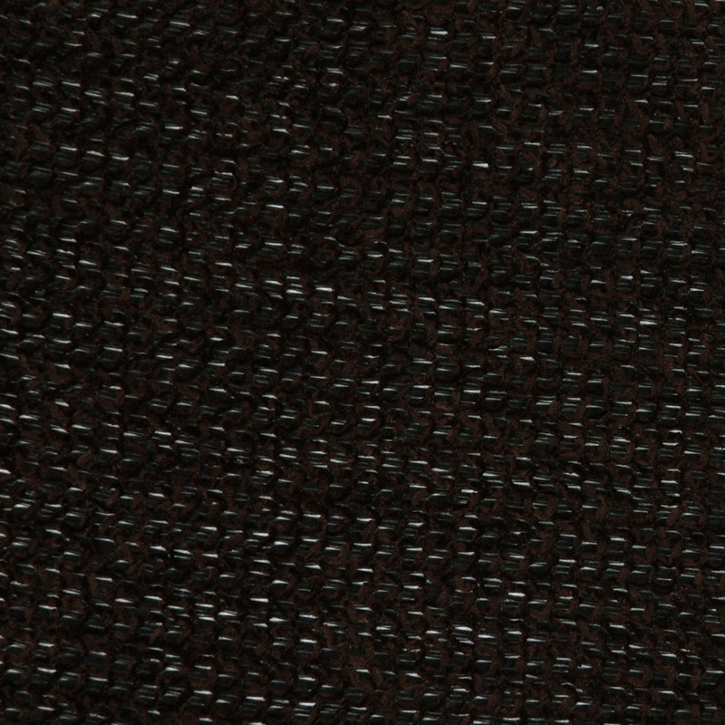 Chocolate Cotton-Polyester Chenille Knit