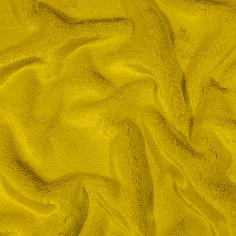 Lemon Peel Short Pile Luxury Faux Fur