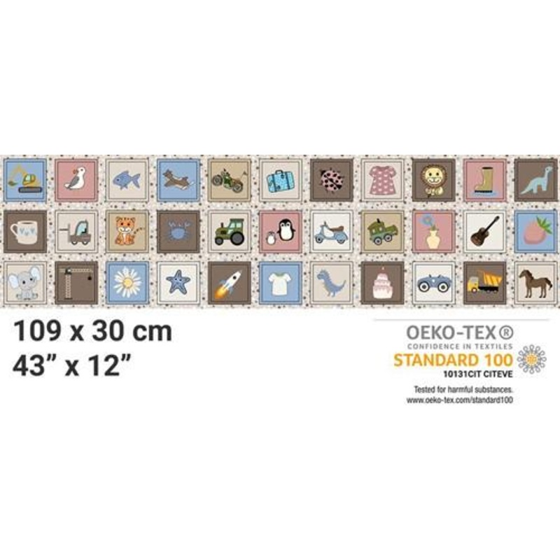 Make Memories – 4501-101 – Stof – Memory Game Panel – 43″x12″