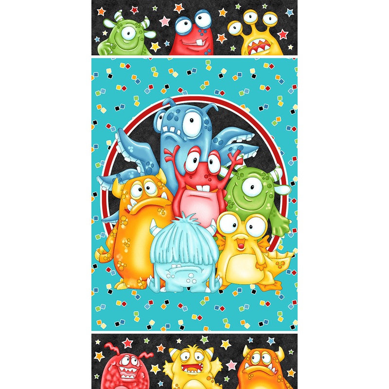 Monster’ocity Glow in the Dark 1239PG-91 24″ Panel