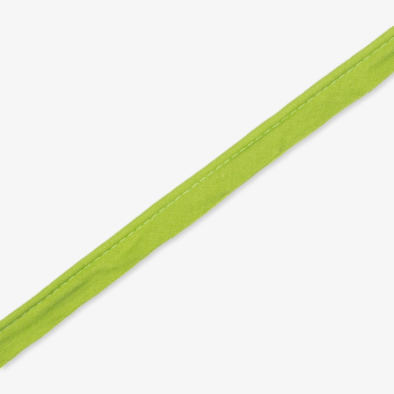 Piping Polycotton Lime Per Meter