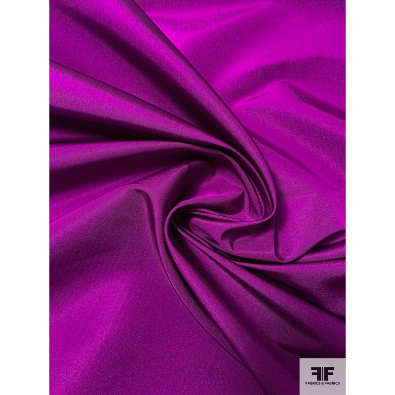 Solid Silk Faille – Berry Purple Fabric by the Yard