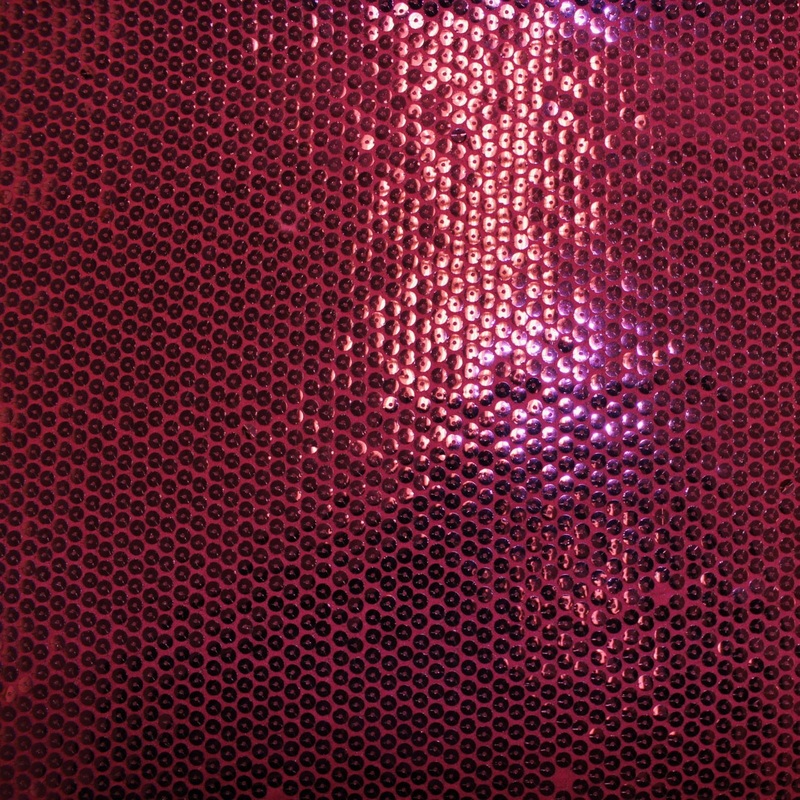 Sequins – Raspberry Pink Fabric by the Yard
