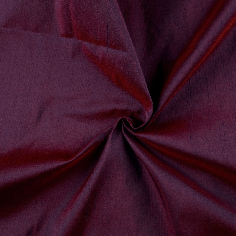 Silk Shantung – Iridescent Aubergine – Shantung Collection