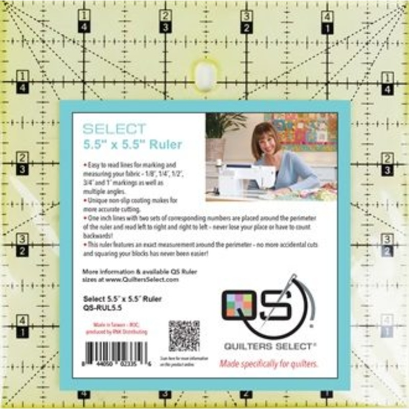 5.5″ x 5.5″ Non-Slip Ruler