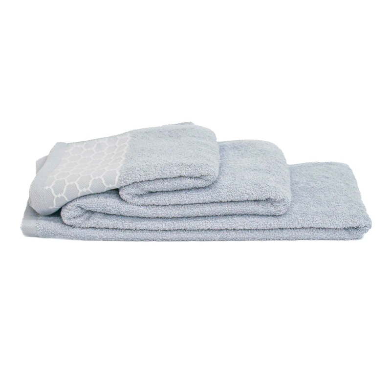 70X140cm Bath Towel Light Grey R18009-6