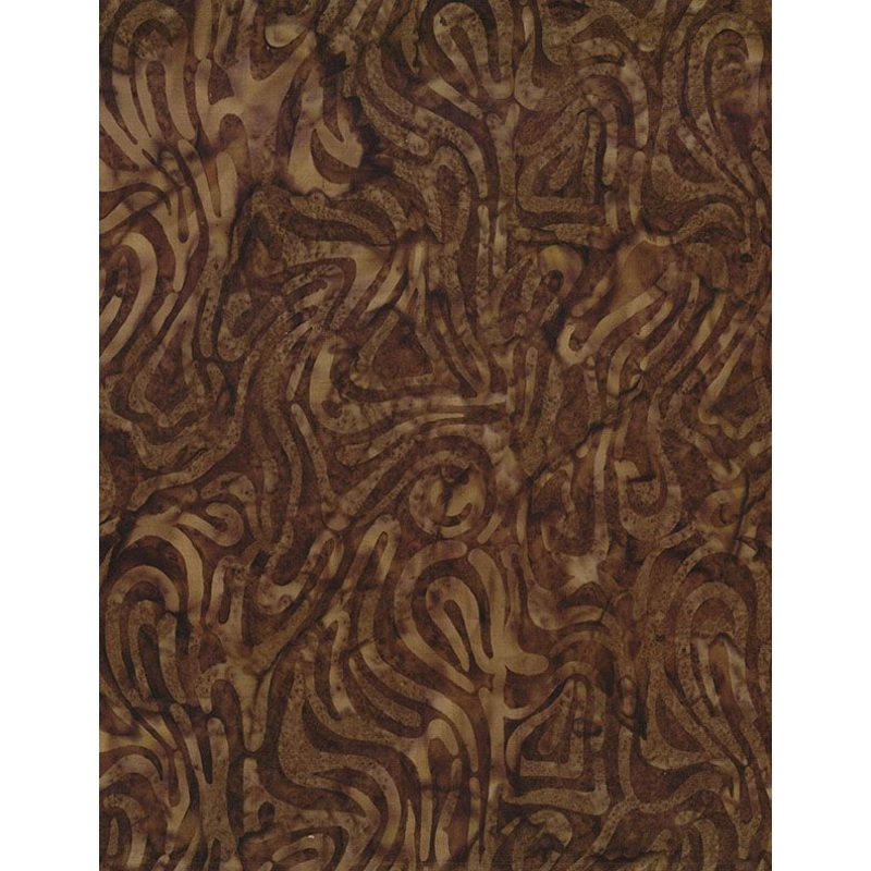 Cinnamon Twist Batiks 1400-22303-222 Dark Brown