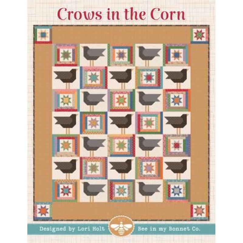 Crows In The Corn Pattern – 69.5″ x 77.5″ Lori Holt – Bee in my Bonnet