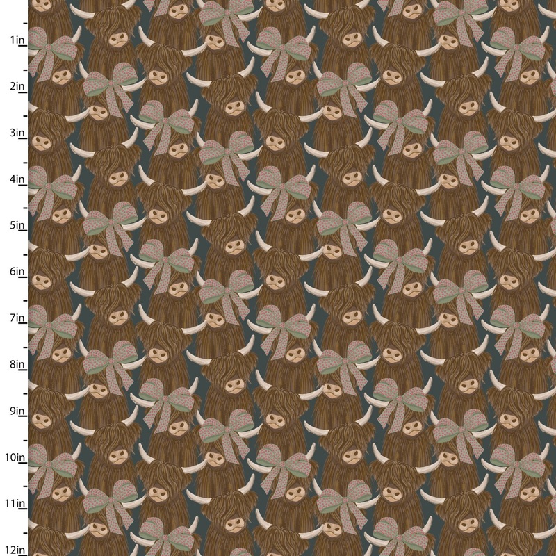 Highland Hazel 22984-TEA-CTN-D Teal