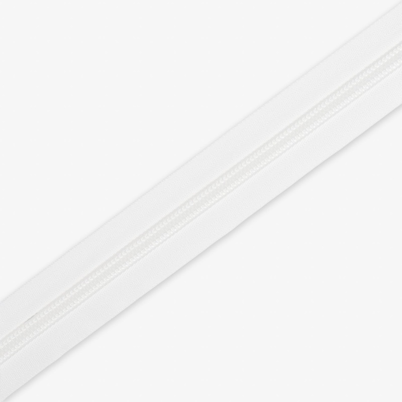 Zip Chain Type 10 White #101 Per Meter