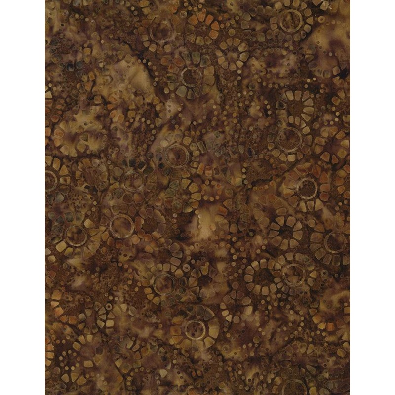 Cinnamon Twist Batiks 1400-22302-257 Brown