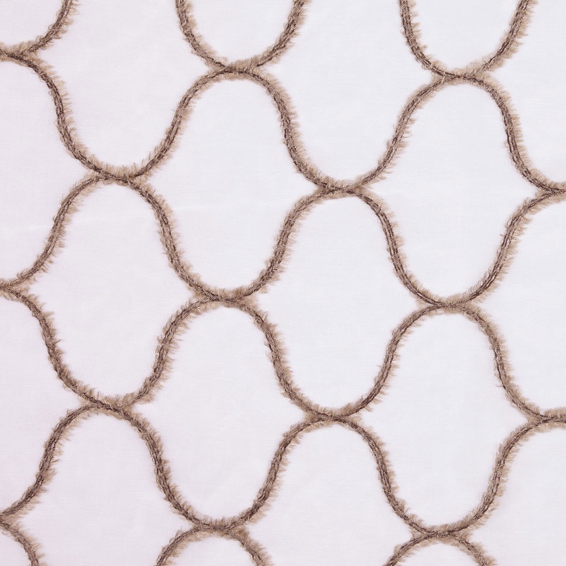 Ivory Flock Sheer Flock