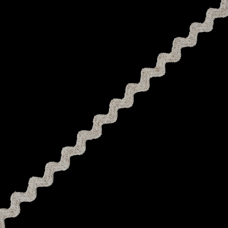 Natural Ric Rac Trim – 0.75″