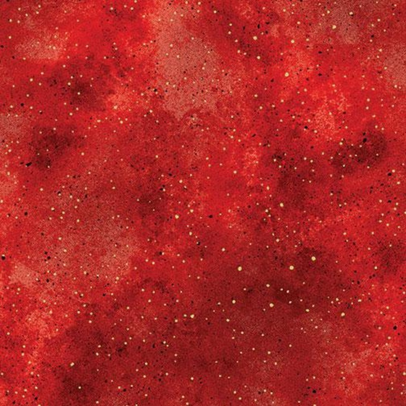 New Hue Metallic 8673M-10 – Red/Gold