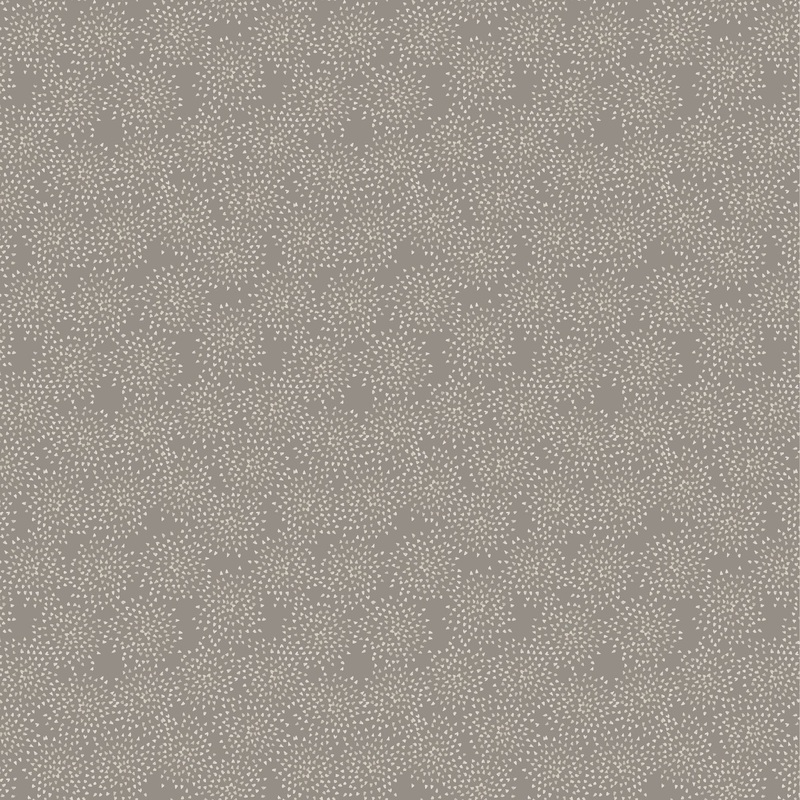 Tranquility / Ditsy Floral in Taupe
