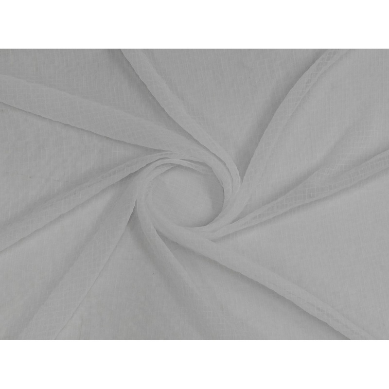 150cm Unique Check Crinkle Chiffon DR2392-2 DR2392-2