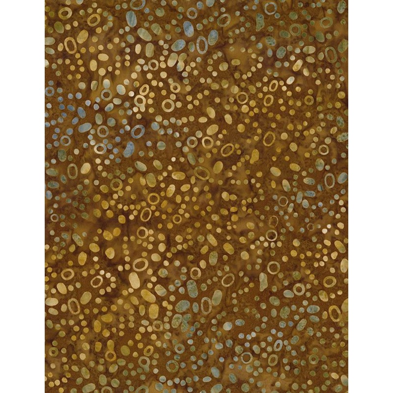 Cinnamon Twist Batiks 1400-22305-225 Honey Brown